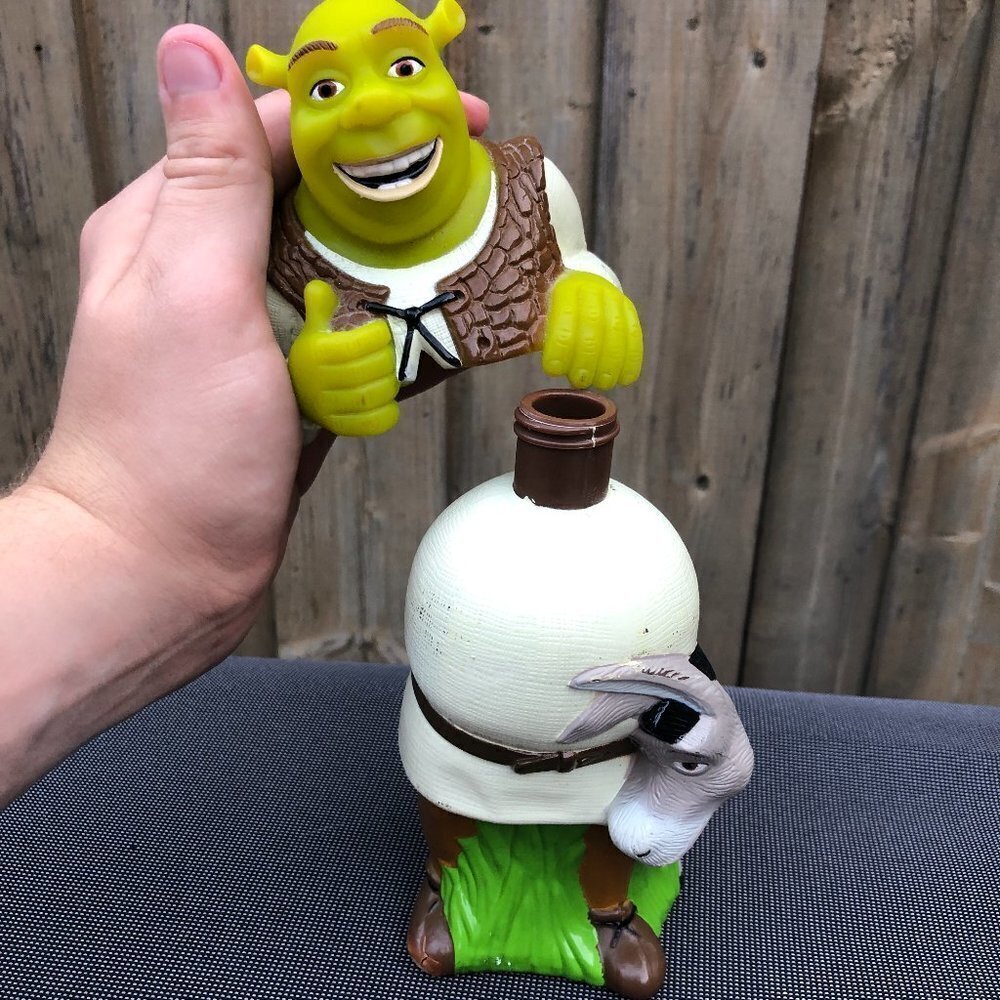 Vintage 2004 Shrek 2 Shampoo Travel Bottles Container